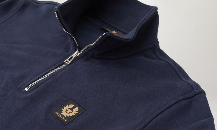 belstaff sudadera belstaff con cremallera de un cuarto Outlet online