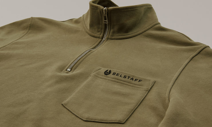 belstaff jersey con cremallera de un cuarto Ofertas