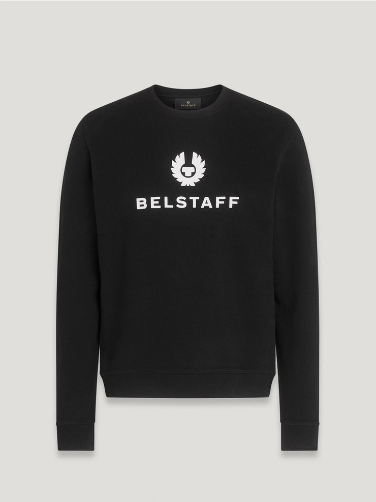 belstaff sudadera de cuello redondo belstaff signature