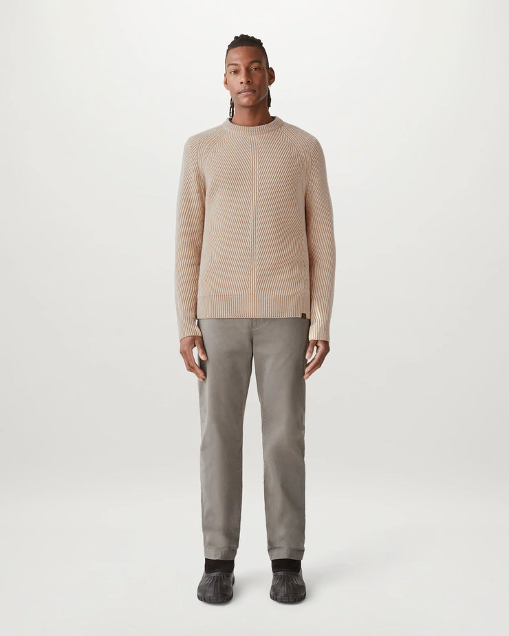 belstaff jersey de cuello redondo acanalado centenary Promoción trimestral