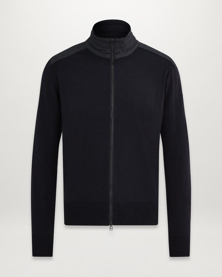 belstaff cárdigan con cremallera kelby