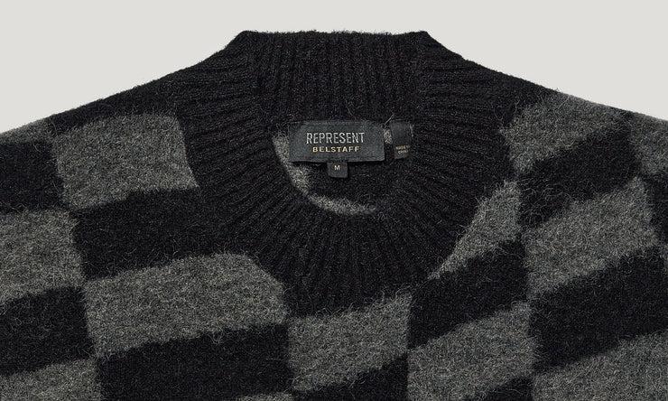 belstaff jersey de punto checkerboard belstaff x represent Última moda