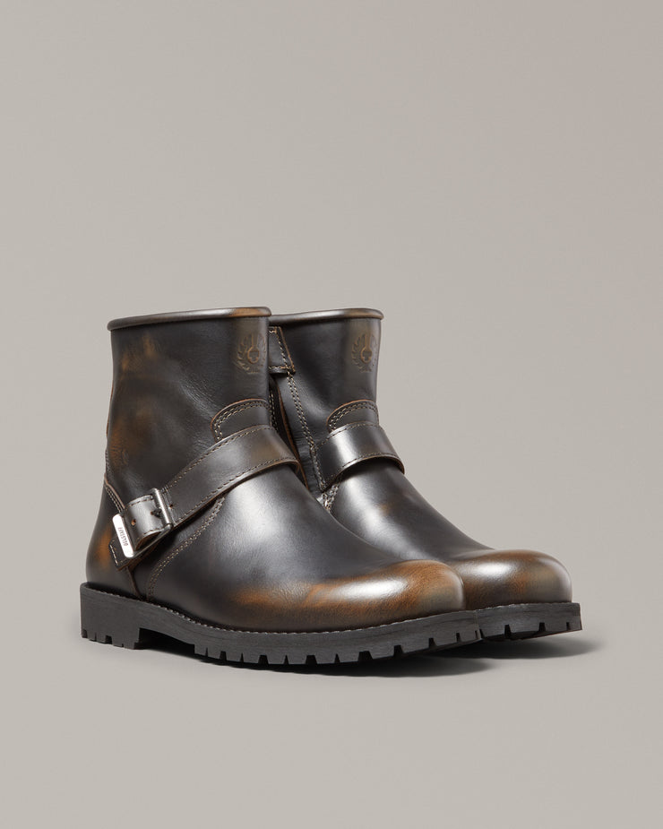 belstaff botas de motorista trialmaster Venta caliente