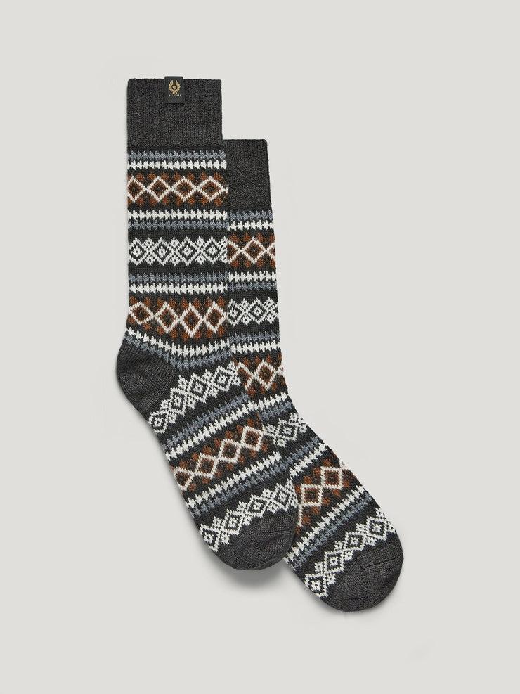belstaff calcetines thistle en punto fair isle Devoluciones gratuitas