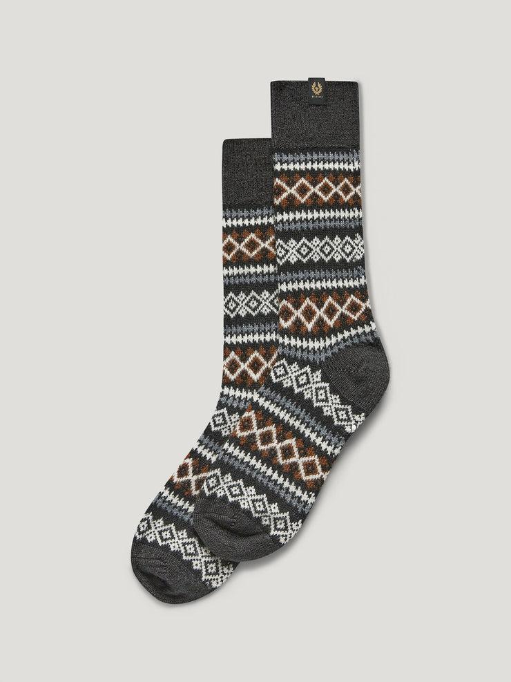 belstaff calcetines thistle en punto fair isle Devoluciones gratuitas