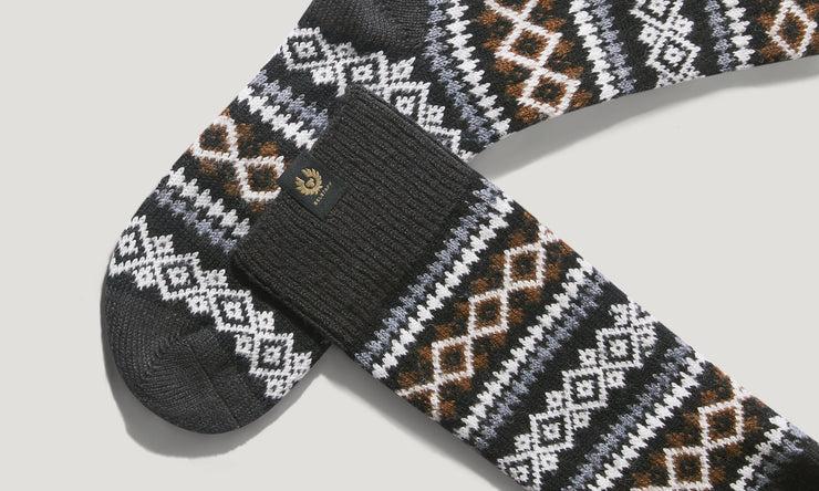 belstaff calcetines thistle en punto fair isle Devoluciones gratuitas