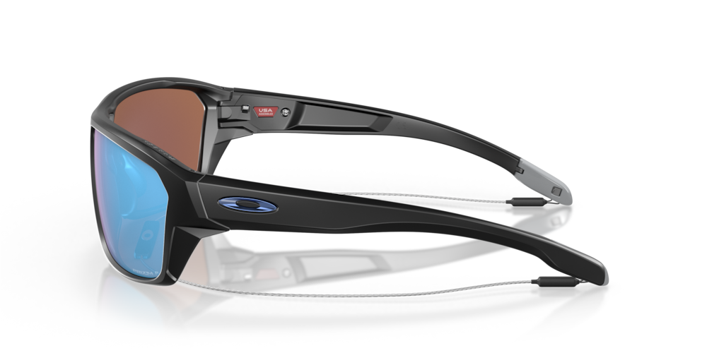 Oakley Gafas de sol Split Shot en Prizm Deep Water Polarized Matte Black ÚLTIMAS EDICIONES