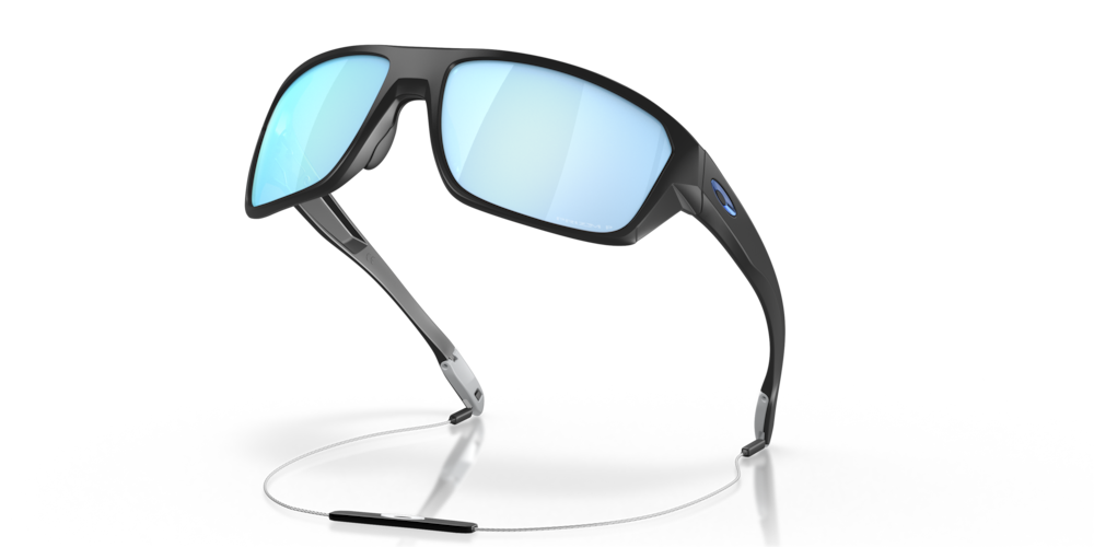 Oakley Gafas de sol Split Shot en Prizm Deep Water Polarized Matte Black ÚLTIMAS EDICIONES
