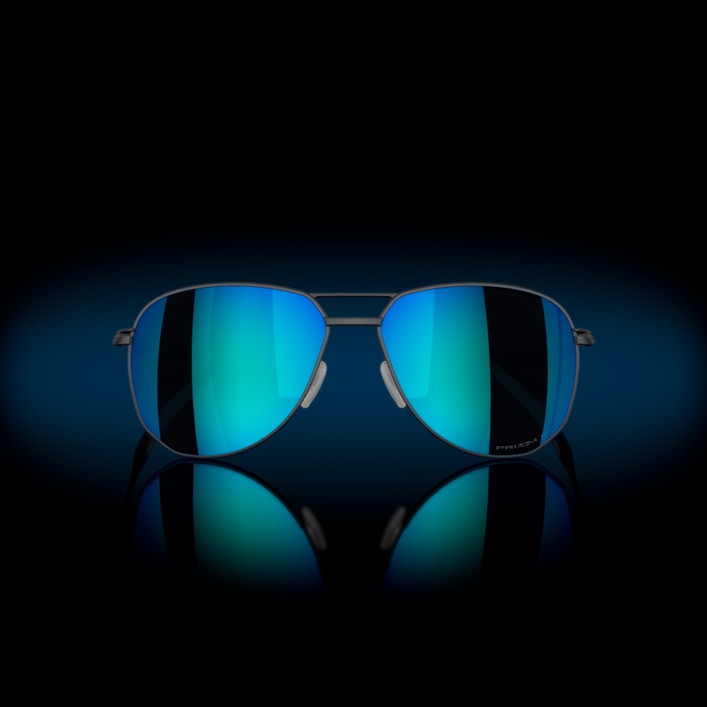 Oakley Gafas de sol Contrail TI en Prizm Sapphire Polarized Satin Light Steel Ahorra y exporta