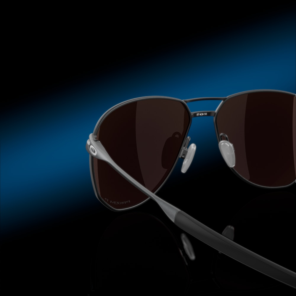 Oakley Gafas de sol Contrail TI en Prizm Sapphire Polarized Satin Light Steel Ahorra y exporta