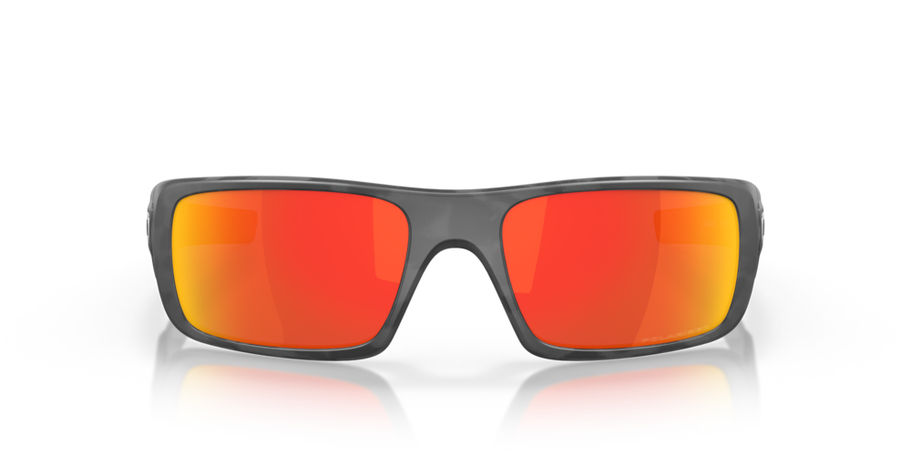 Oakley Gafas de sol Crankshaft™ en Ruby Iridium Polarized Matte Black Camo Última moda