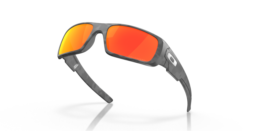 Oakley Gafas de sol Crankshaft™ en Ruby Iridium Polarized Matte Black Camo Última moda