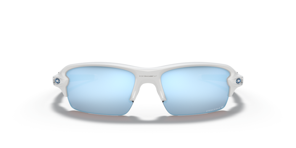 Oakley Gafas de sol Flak® XS (Youth Fit) en Prizm Deep Water Polarized Polished White Rebajas de fin de temporada