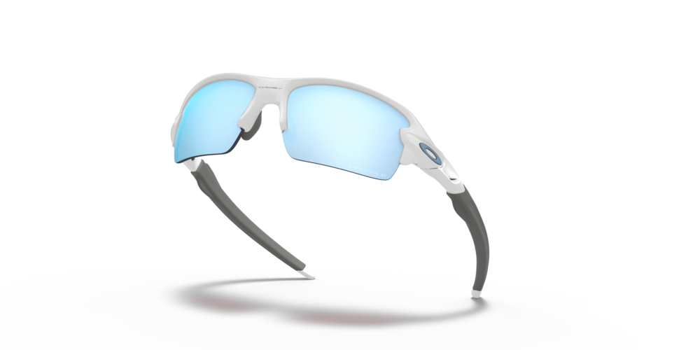 Oakley Gafas de sol Flak® XS (Youth Fit) en Prizm Deep Water Polarized Polished White Rebajas de fin de temporada