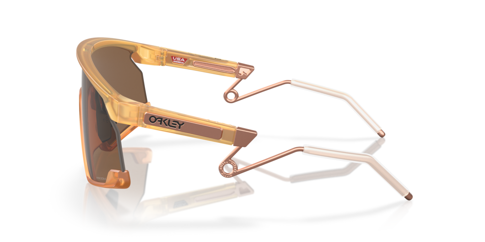 Oakley Gafas de sol BXTR Metal en Prizm Bronze Matte Transparent Light Curry Libre de impuestos