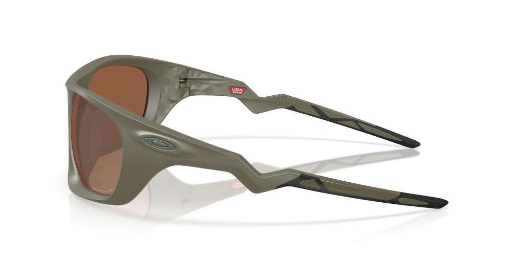 Oakley Gafas de sol Lateralis Latitude Collection en Prizm Tungsten Polarized Matte Moss Envío internacional gratuito