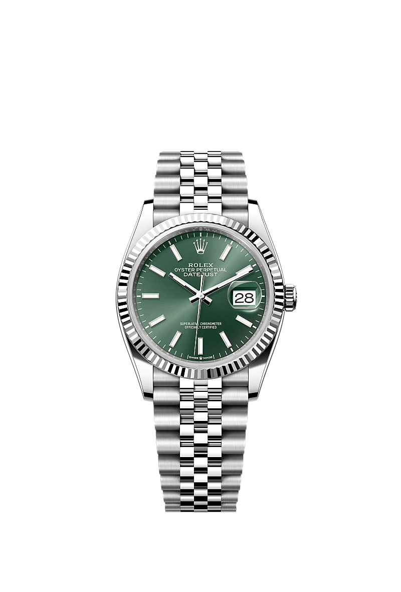 ﻿Rolex Reloj Rolex Datejust 36: acero Oystersteel y oro blanco