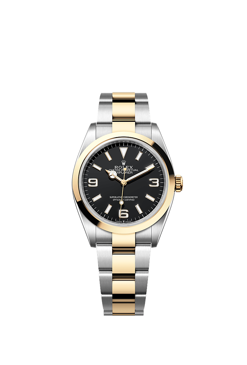 Rolex Reloj Rolex Explorer 36: acero Oystersteel y oro amarillo