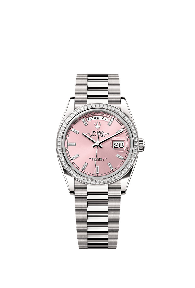 Rolex Reloj Rolex Day-Date 36: oro blanco de 18 quilates