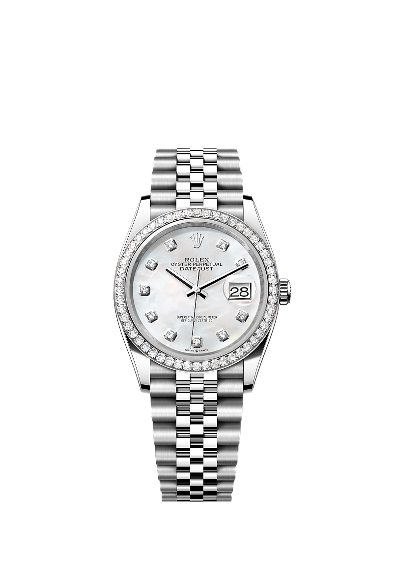 Rolex Reloj Rolex Datejust 36: acero Oystersteel y oro blanco