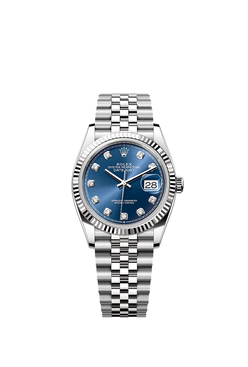 Rolex Reloj Rolex Datejust 36: acero Oystersteel y oro blanco