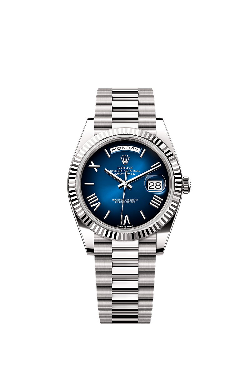 Rolex Reloj Rolex Day-Date 40: oro blanco de 18 quilates