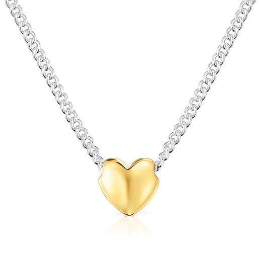Tous Collar corto corazón bicolor My Other Half ÚLTIMAS EDICIONES