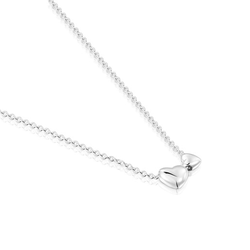 Tous Collar corto de plata motivos corazón Garden Of Love Oferta exclusiva