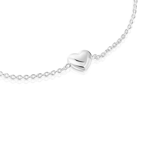 Tous Pulsera cadena de plata motivo corazón Garden Of Love Última moda