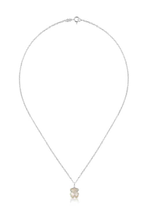 Tous Collar de plata y nácar facetado TOUS Color Oferta especial