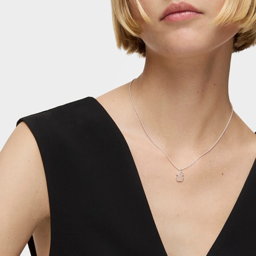 Tous Collar de plata con quars New Color Envío gratis