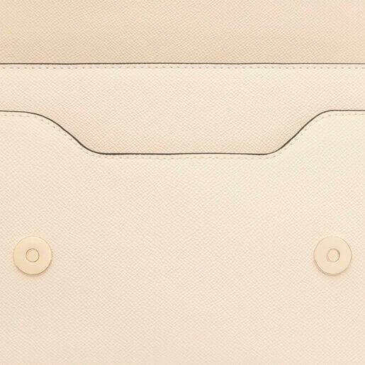 Tous Bandolera mediana Audree beige TOUS La Rue New Grandes descuentos