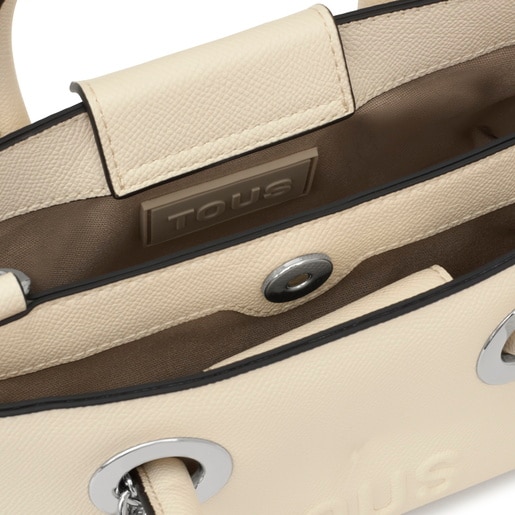 Tous City pequeño beige TOUS Poppy Venta caliente
