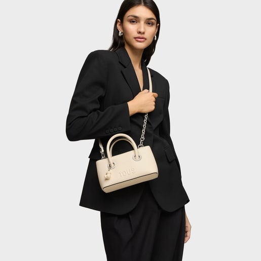 Tous City pequeño beige TOUS Poppy Venta caliente