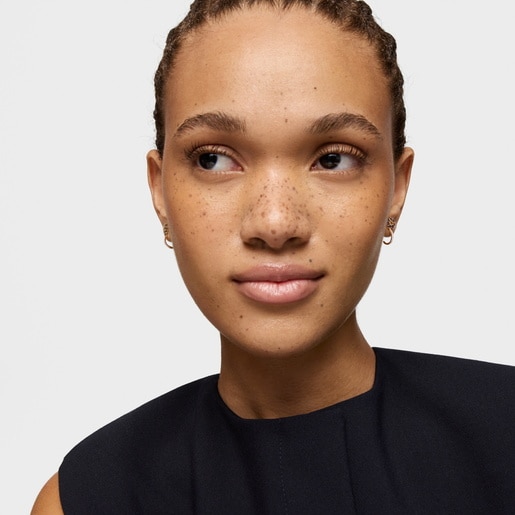 Tous Pendientes de oro gemas y diamantes Daisy Envío internacional gratuito