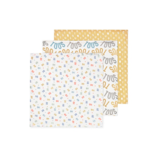 Tous Muselina pack de 3 MMuse multicolor