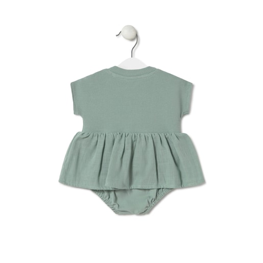 Tous Body con falda de bebé Classic bruma
