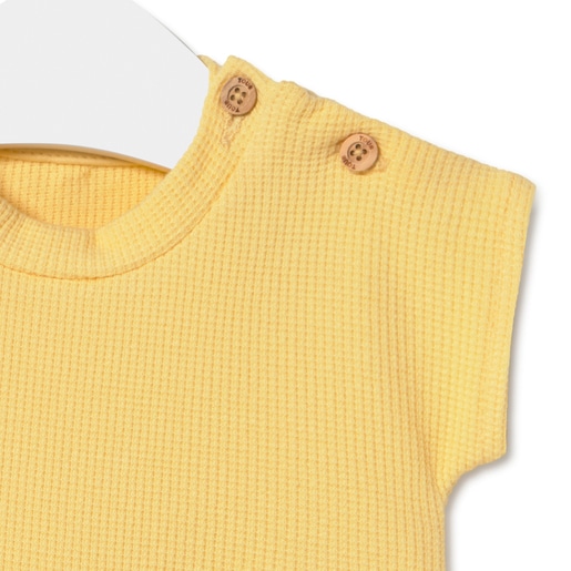 Tous Body con falda de bebé Classic amarillo Descuento