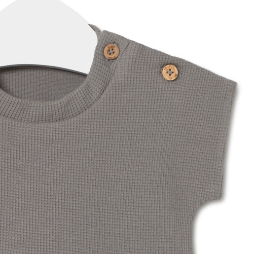 Tous Body con falda de bebé Classic gris Tienda