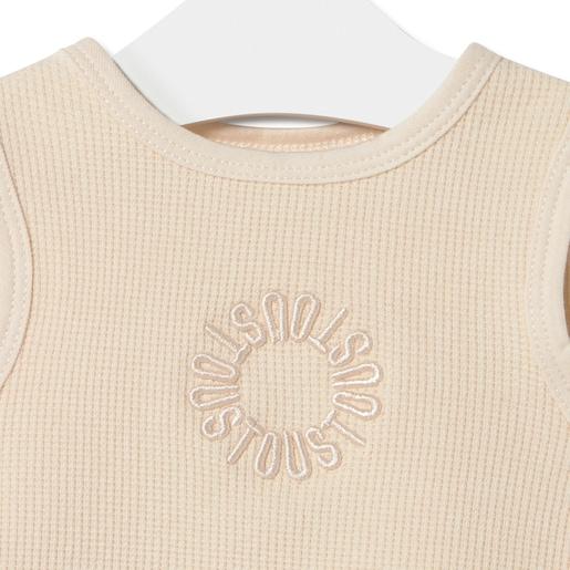 Tous Camiseta sin mangas de bebé Classic crudo Liquidación