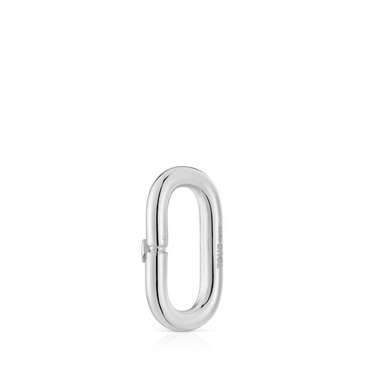 Tous Anilla mediana de plata Hold Oval Mejor oferta