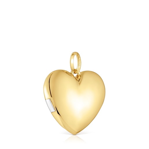 Tous Colgante corazón bicolor Medallions