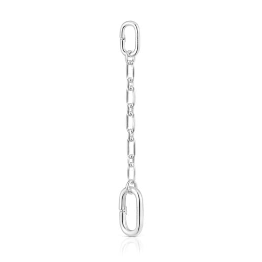 Tous Colgante cadena de plata y anilla Hold Oval Últimos 3 días