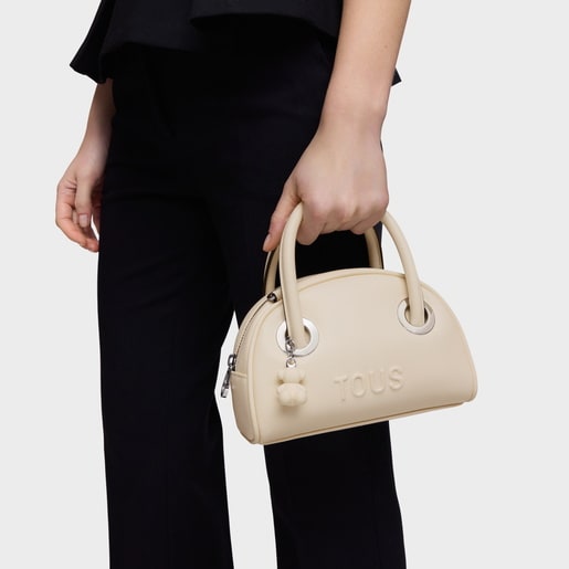 Tous Bowling pequeño beige TOUS Poppy Ahorra y exporta