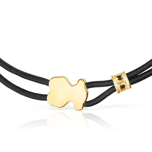 Tous Pulsera elástica negra Sweet Dolls Precio ultrabajo