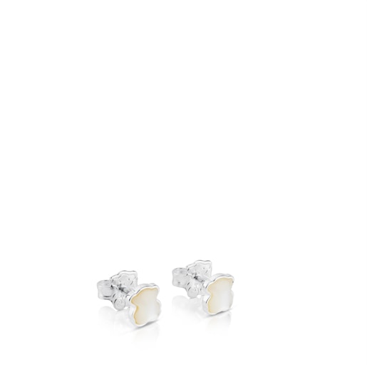 Tous Pendientes de plata y nácar 0 7cm. TOUS Color Los más vendidos