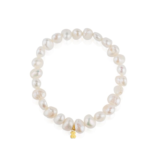Tous Pulsera de perlas cultivadas y oro Sweet Dolls Descuento