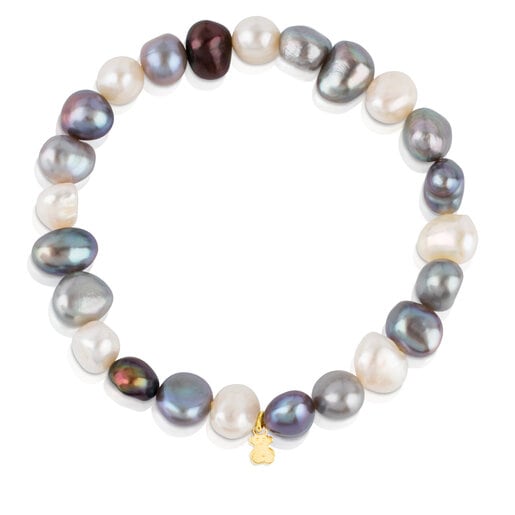 Tous Pulsera de oro y perlas cultivadas barrocas Sweet Dolls Tienda