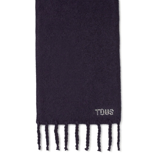 Tous Bufanda azul marino TOUS Crystal
