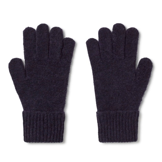 Tous Guantes azul marino TOUS Crystal